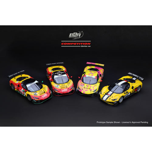 BBR 1:43/18 法拉利 296 GT3 IMSA/巴山耐力赛 树脂汽车模型