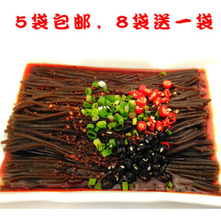 5袋包邮纯蕨根粉梓潼特产蕨根粉丝200克四川特产无添加剂蕨根粉条
