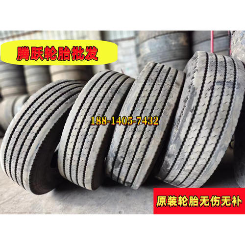 佳通正新二手真空钢丝卡客车轮胎