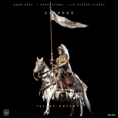 POPCOSTUME黑暗时代战马兵人