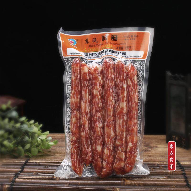 东瓯腊肠腊肉枣口感有嚼劲图片