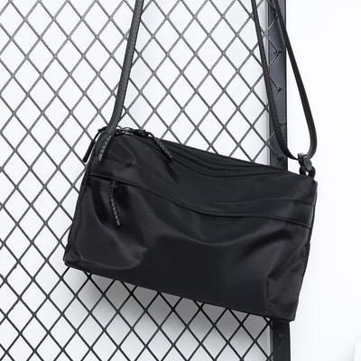 单肩包男斜挎包男女通用帆布小包