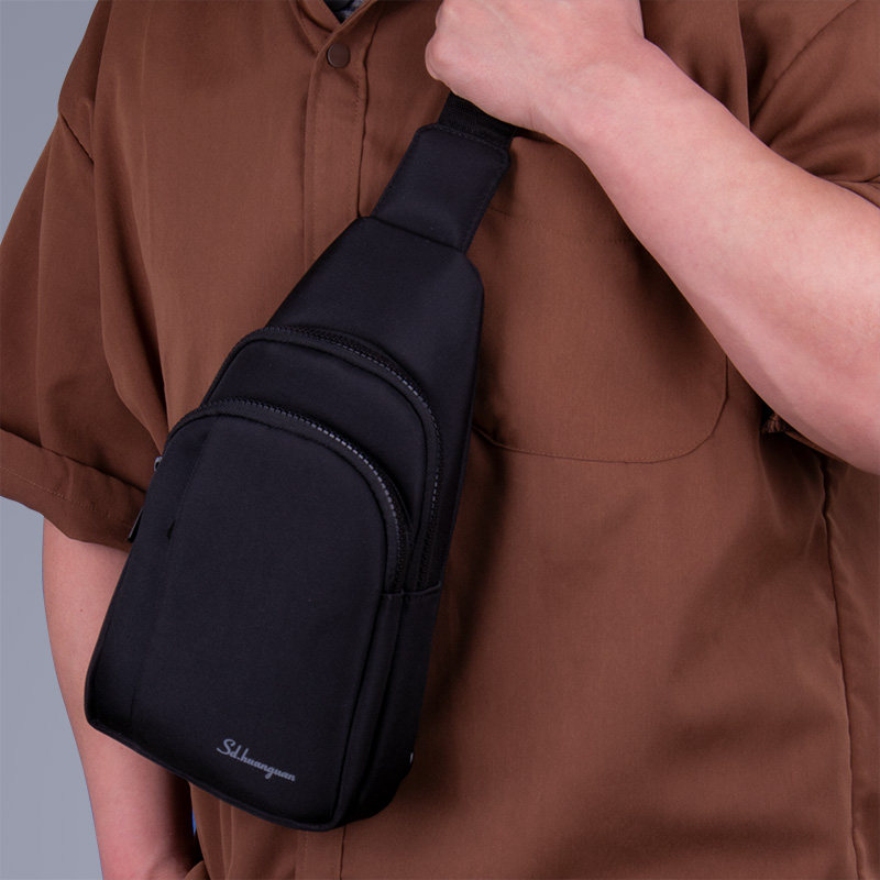 2024新款男士斜挎包小号胸包男防水帆布牛津布男款时尚单肩大容量,箱包皮具/热销女包/男包,男士包袋,淘宝优惠券,粉丝福利购,淘宝优惠卷