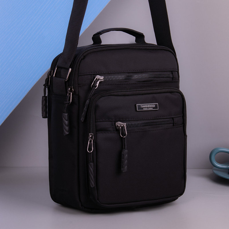 男士单肩包手提2025新款大容量帆布高级感牛津布斜挎包男士便携包,箱包皮具/热销女包/男包,男士包袋,淘宝优惠券,粉丝福利购,淘宝优惠卷