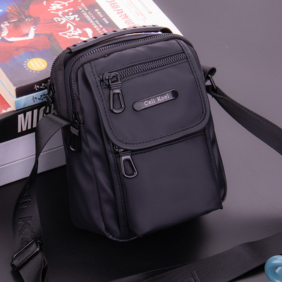 新款男士斜挎包防水手提单肩包