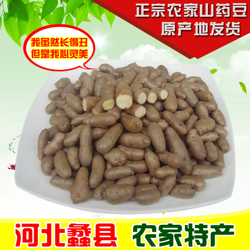 河北特产正宗新鲜怀山药豆小白嘴大山药豆冰糖葫芦专用老少皆宜