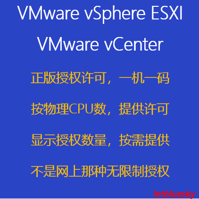 VMware esxi 6.7 7.0 8.0 正版许可 显示CPU数量