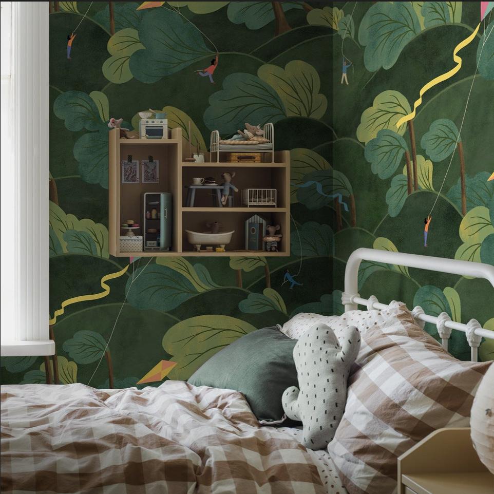 玩捉人游戏定制壁画Kvadrat