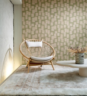 比利时原装进口ARTE墙纸ESPARTO AFRICANO简约生草纤维图客厅背景