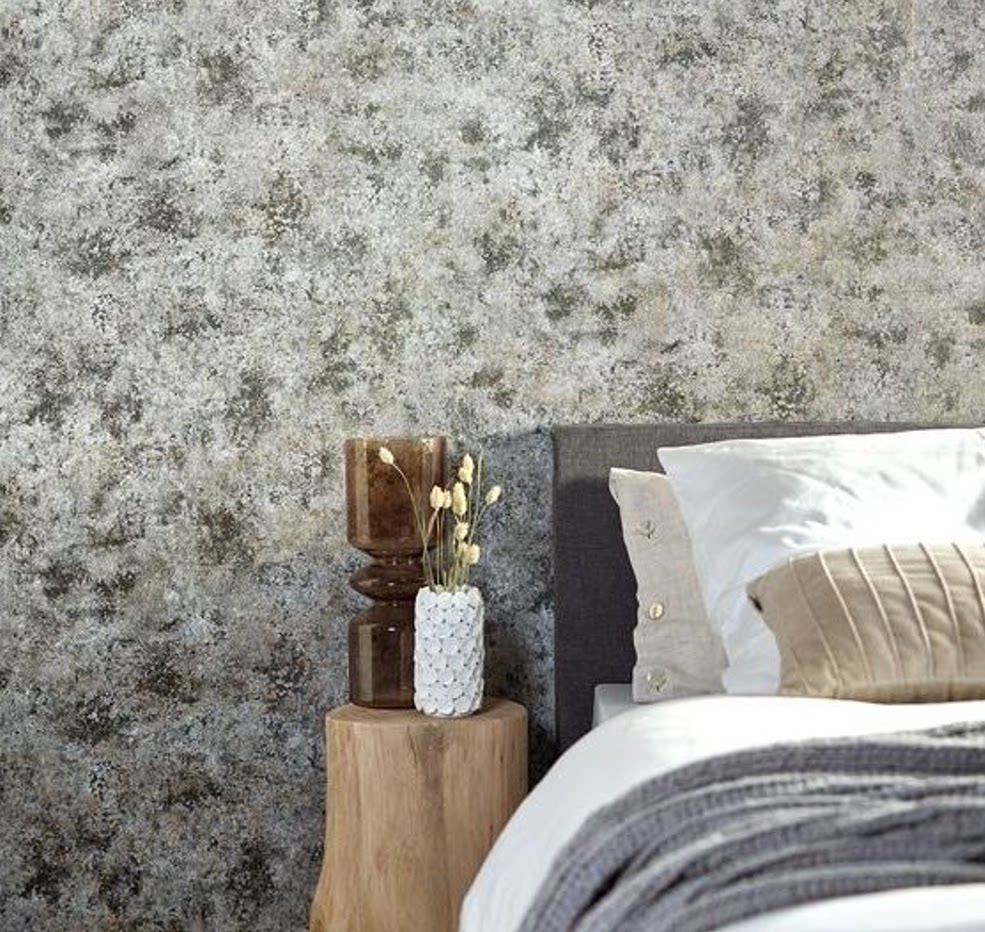 德国原装进口玛堡marburg墙纸现代简约石材纹理复古客厅卧室85723