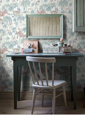 瑞典原装进口borastapeter墙纸现代北欧异国情调儿童房男孩背景墙