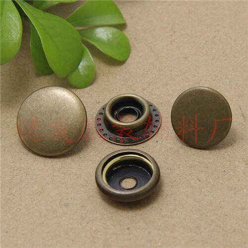 【双面】金属子母扣暗扣纽扣201/203四合扣羽绒服衣服隐形摁扣子