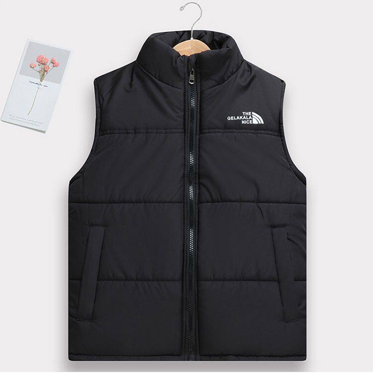 儿童马甲男孩秋冬薄款女童棉背心