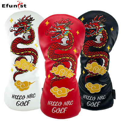 高尔夫木杆套新款中国龙