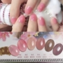 Nail chính hãng bột trần truồng Ice Skin Color Nail Ba Lan Set Pink Pink Jelly Nail Ba Lan Keo kéo dài - Sơn móng tay / Móng tay và móng chân màu nail cho da ngăm