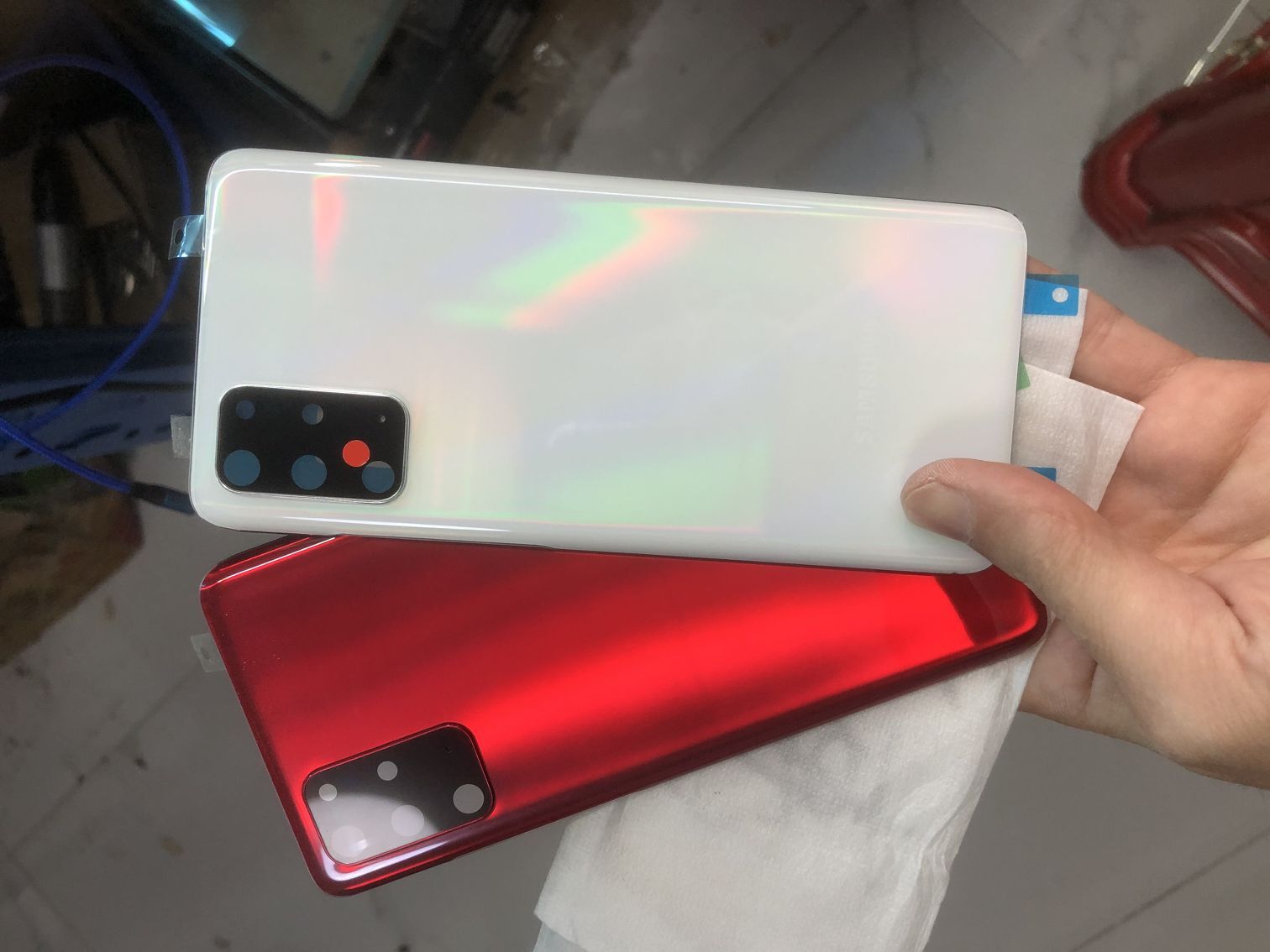 S8S9S10+适用三星S20NOTE9NOTE8玻璃后盖9650后壳N9500G9550N9600 3C数码配件 手机零部件 原图主图