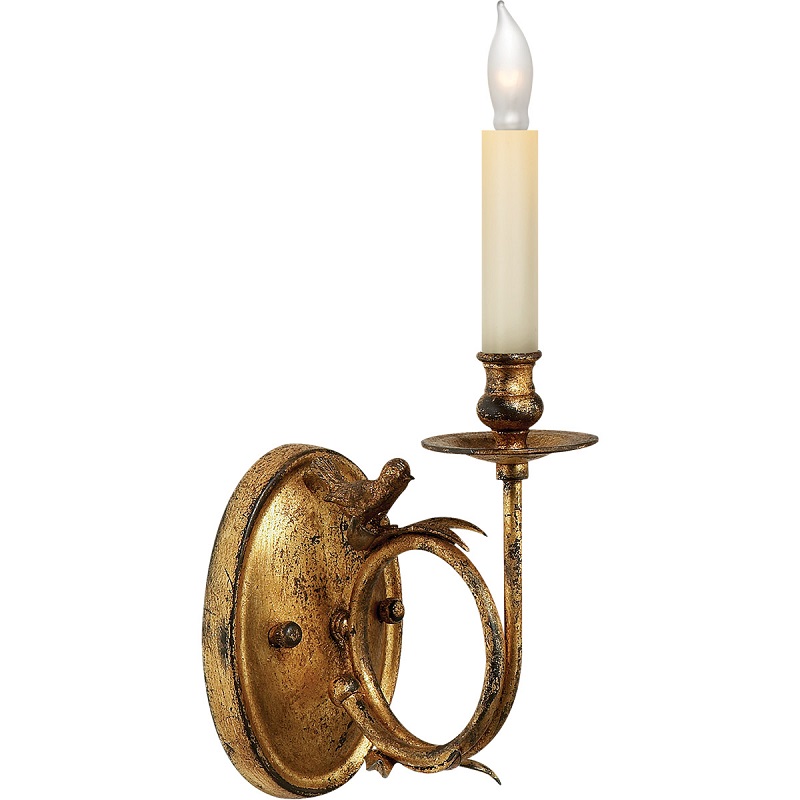 法式乡村复古创意小鸟铁艺壁灯客厅卧室床头灯走廊灯美式仿古灯具