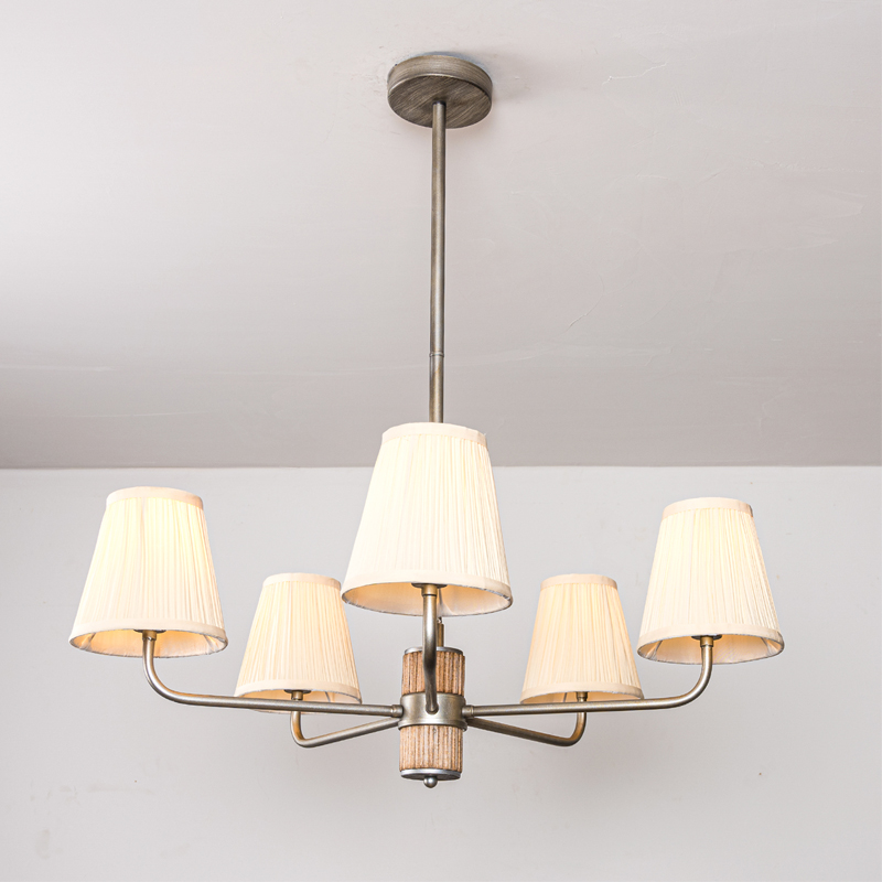 美式复古卧室吊灯 法式田园客厅主灯设计师餐厅吊灯简约创意灯具