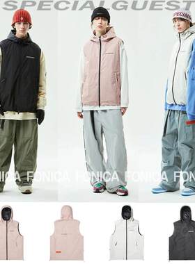 防风滑雪服马甲PECIALGUES防水