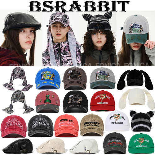 BSRABBIT韩国滑雪帽子棒球帽子