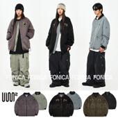 24USS2韩国双面滑雪服防水防风衣男女款 单板双板拉链灰色棕色两面