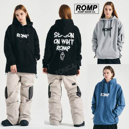ROMP滑雪卫衣连帽连帽套头