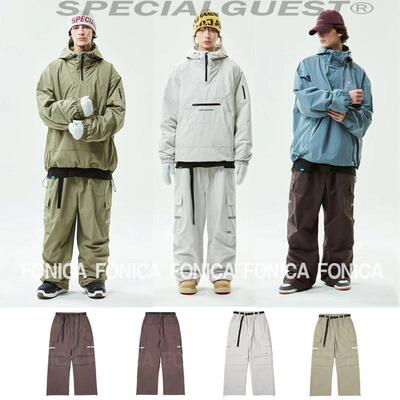 24W韩国防水防风滑雪衣