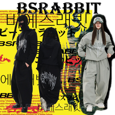 BSRABBIT韩国滑雪服防水蝙蝠3L