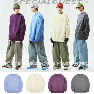 滑雪卫衣SPECIALGUEST加厚圆领