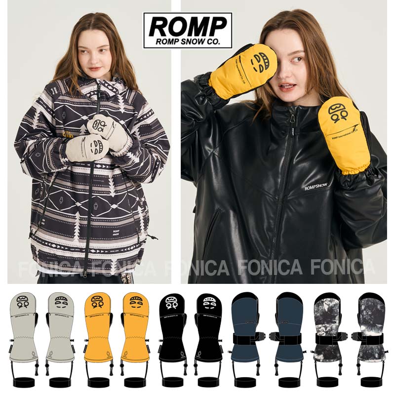 ROMP滑雪手套防寒防风防水保暖图片