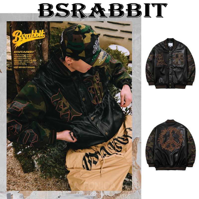 2526BSRABBIT韩国滑雪服男女款单板双板防水棒球衣开衫迷彩色皮衣