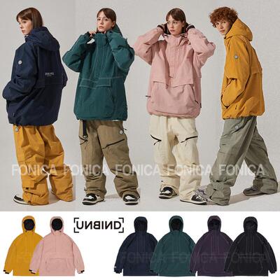 UNBIND单板防水户外风衣滑雪服2L