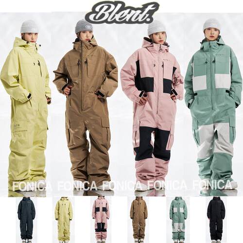 连体滑雪服BLENT防水防风耐磨