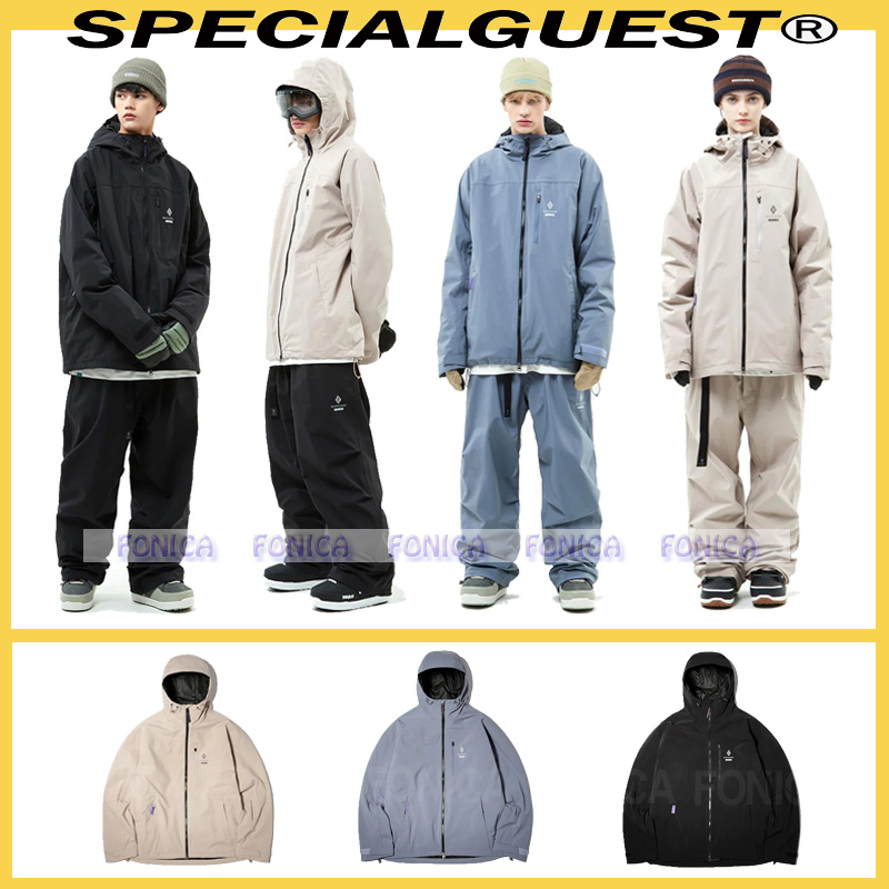 SPECIALGUEST滑雪服防水单板拉链