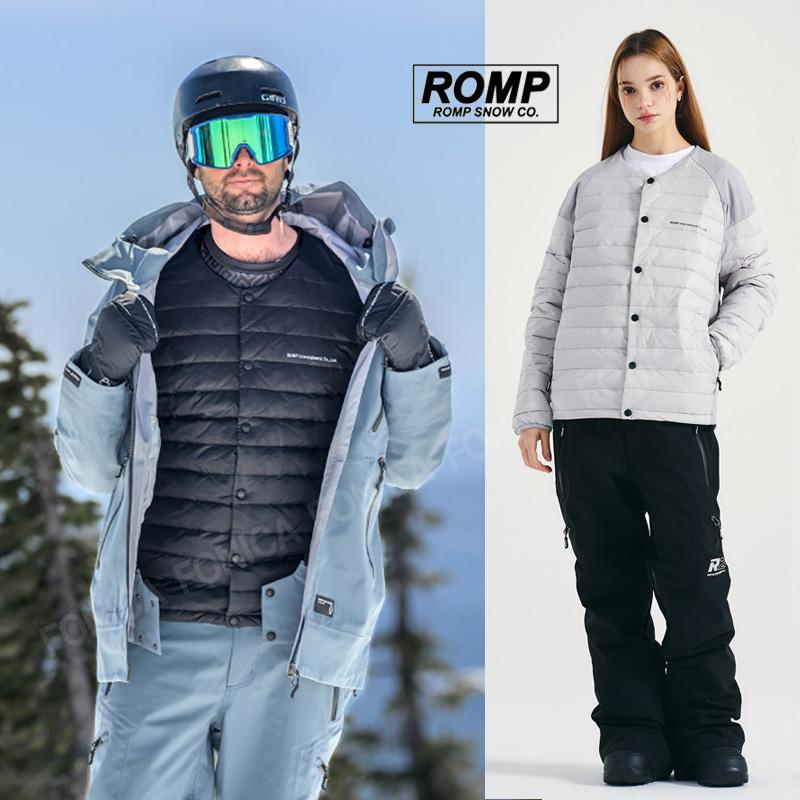 ROMP滑雪服羽绒打底衫内胆保暖