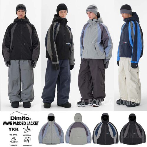 滑雪服单板DIMITO防水防风开衫