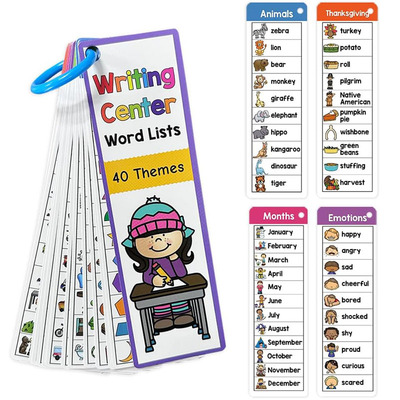 单词卡片益智科教玩具单词闪卡