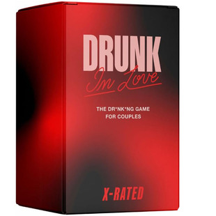 Drunk in Love Couples Drinking Card Game 50 Spicy Dare Cards