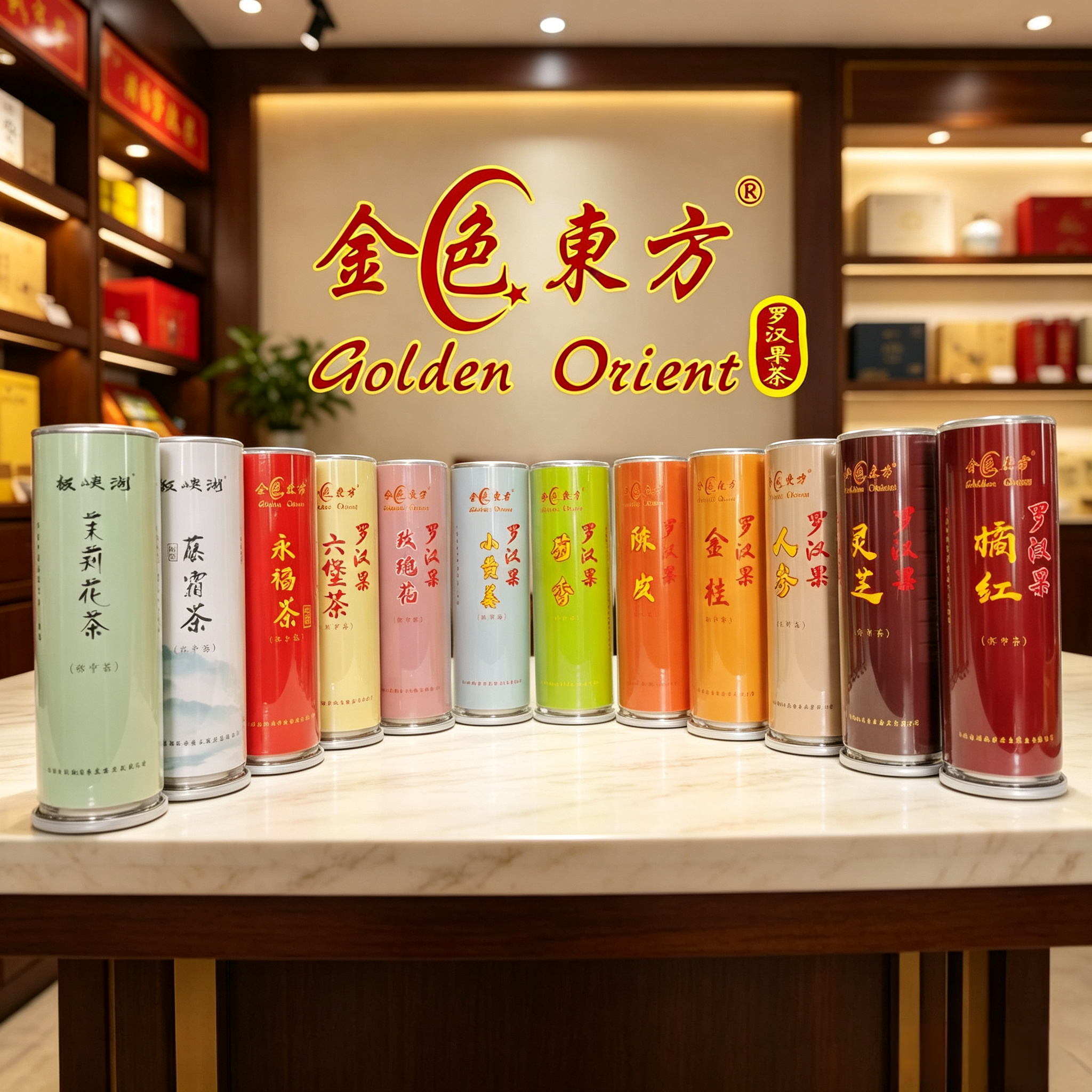 金色东方罗汉果杯中纸杯茶简易广西桂林永福调味花果茶 买2条包邮