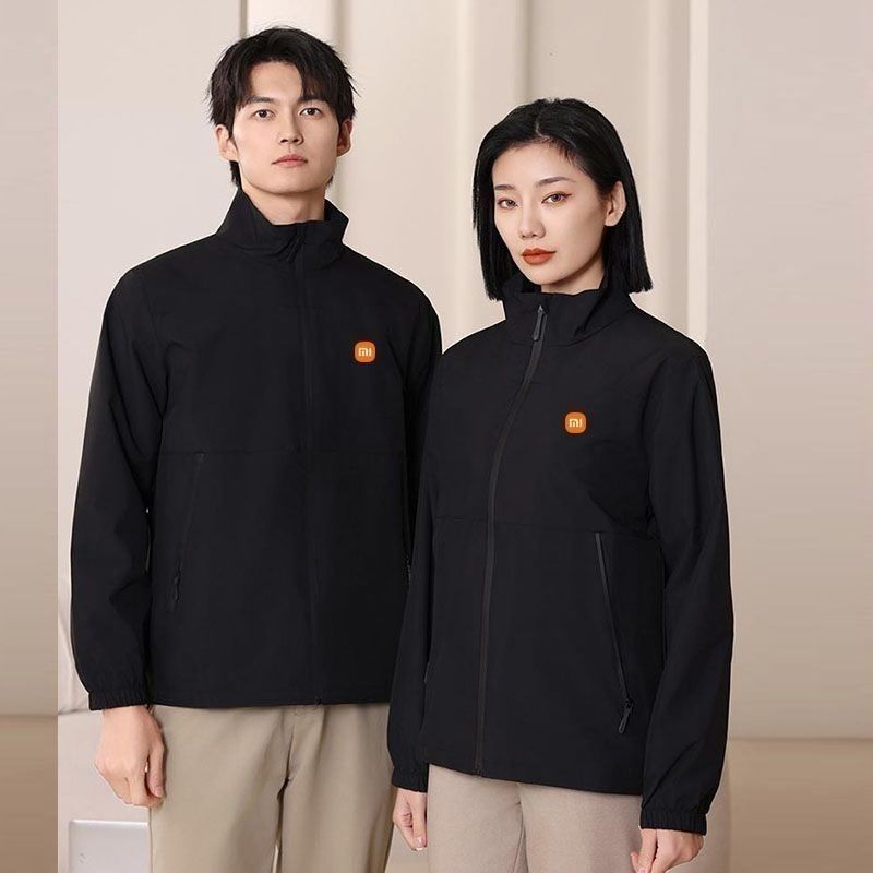 小米冲锋衣定制工作服厂家售后授权服务4S店夹克外套棉服广告logo