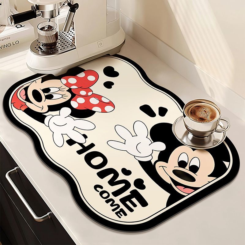 米奇米妮可爱厨房台面防烫餐垫硅