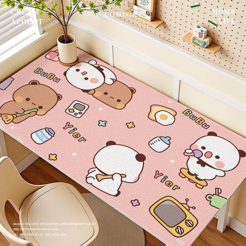 2025新款卡通可爱一二布布学生写字台桌面保护垫PVC儿童学习桌垫,居家布艺,办公桌垫,淘宝优惠券,粉丝福利购,淘宝优惠卷