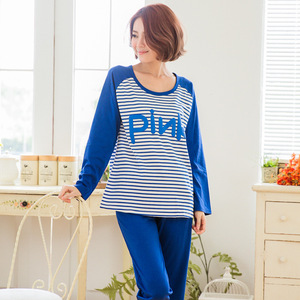 【天天特价】睡衣女秋长袖纯棉少女学生甜美休闲薄款可外穿家居服