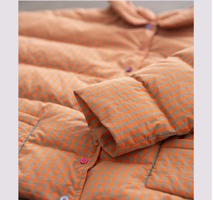 壹旧高级感白鹅绒羽绒服短款翻领加厚外套冬季新品大码胖mm棉袄女