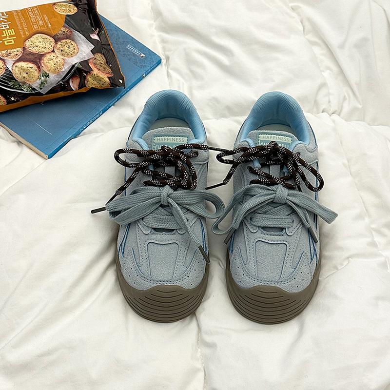 小众复古休闲板鞋女运动德训鞋子