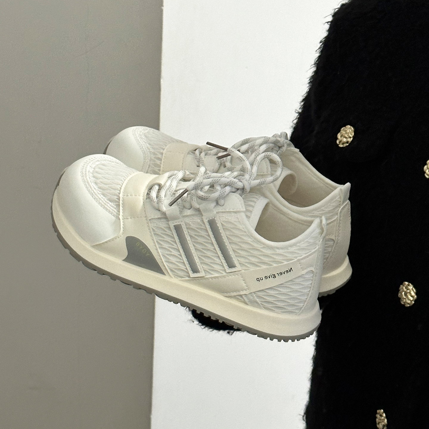 透气休闲复古阿甘鞋女2025新款