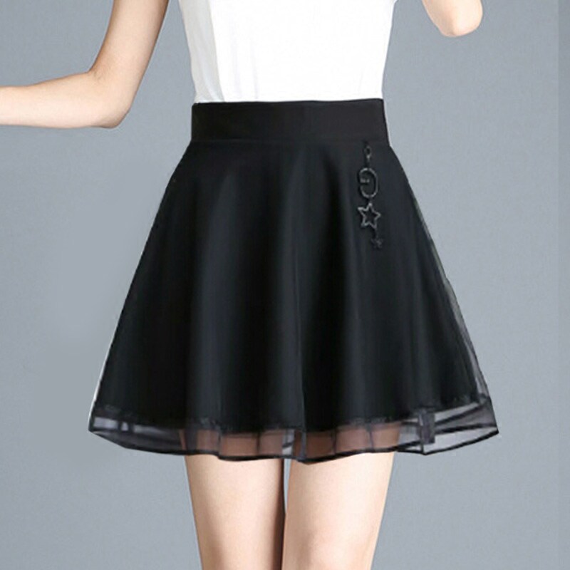 Short skirt skirt Spring and summer new pattern Elastic waist black Jacobs double-deck Large Culottes Anti emptied Umbrella skirt Skirtin the Women's clothing/Boutique , Skirts  category - from Buy2taobao.com to provide professional Taobao agent buy service