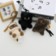 正版 毛绒猫咪钥匙扣可爱小黑暹罗猫玩偶挂件背包挂饰节日情侣礼物