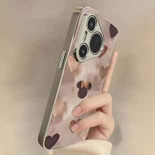 绮梦心妮适用华为pura80pro手机壳m60新款 mate70荣耀magic7女50甜美p40高级感30复古风p70可爱8nova14小众400