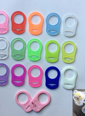 外贸速卖通食品硅胶奶嘴扣奶嘴片适合MAM所有奶嘴安抚奶嘴5个装